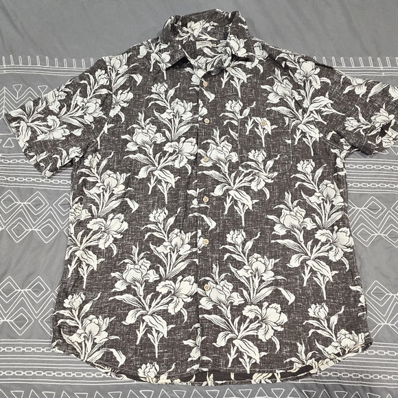 Faherty Other - Faherty Mens S/S Reversible Print Coast Shirt Size Large